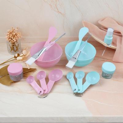 8pcs/set Facial Brush, Mask Bowl, and Mixing Spoon Set – DIY Beauty Tools for Skincare and Makeup