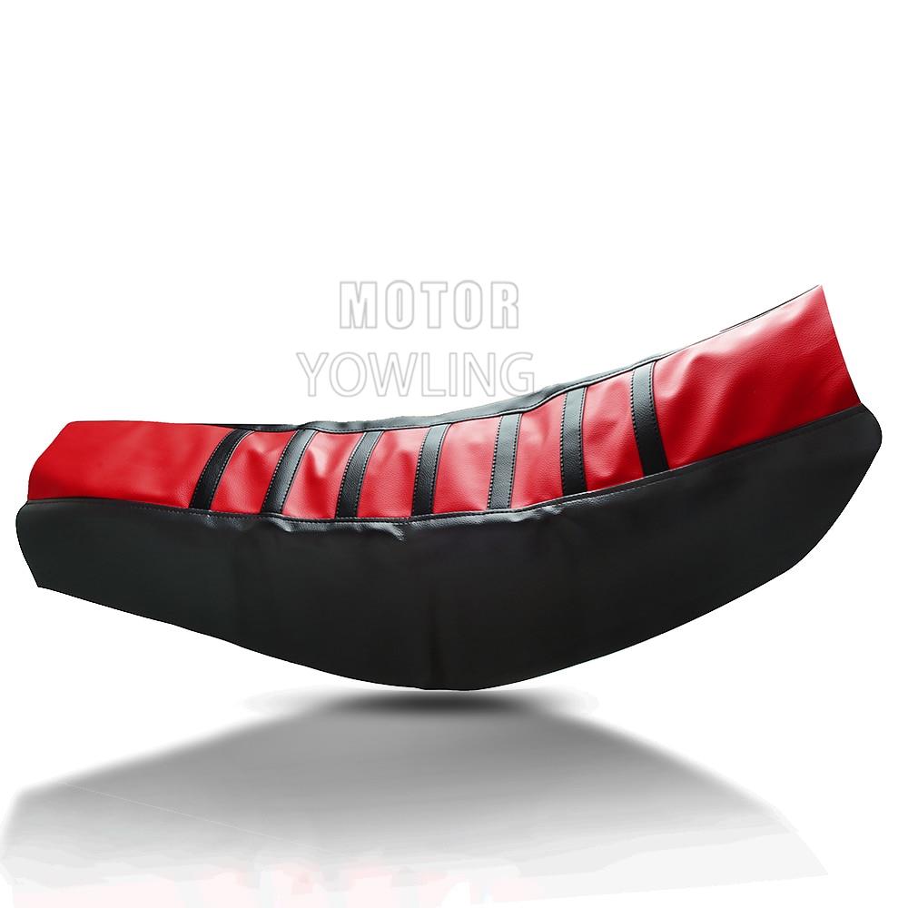 Motorcycle Pro Ribbed Rubber Gripper Soft Seat Cover For KTM HUSQVARNA HONDA YAMAHA SUZUKI KAWASAKI Dirt Bike Off Road Motocross