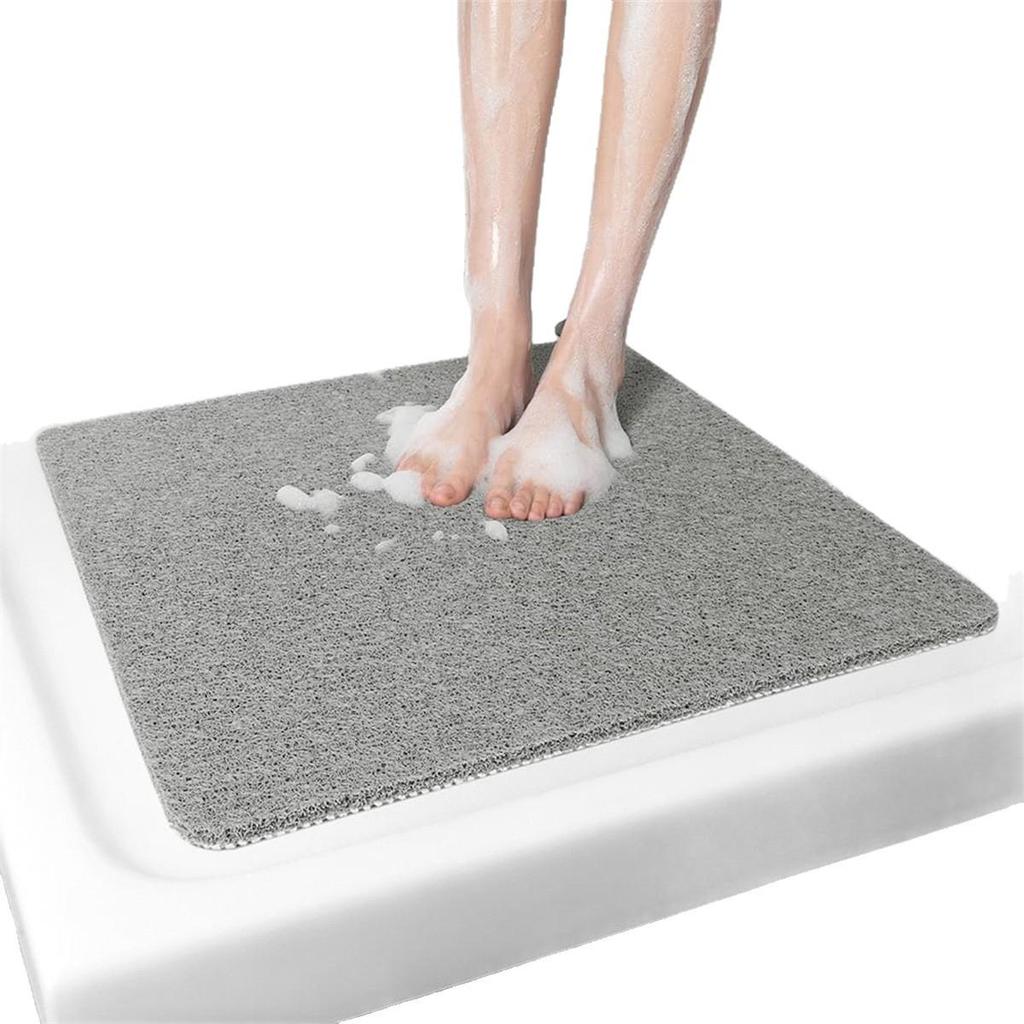 Hohle Seide Anti-Rutsch Badezimmer Matte - Volle Abdeckung Drainage für Dusche, Toilette und Haushalt
