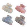 Korean Ponytail Jelly Colors Temperament Bathing Clips Hair Claws Grab Clips Hair Grab