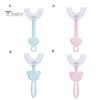 Healthy U-Shaped Anti-Slip Toothbrush Children 360 Degree Soft Oral Care Brush for Newborn