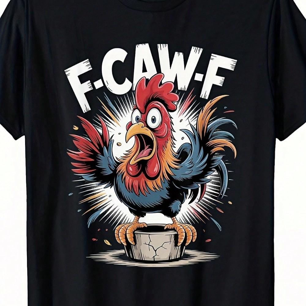 Funny Chicken Joke TShirt Rooster Pun Slogan And Loud Rooster Explosion Graphic S разноцветный