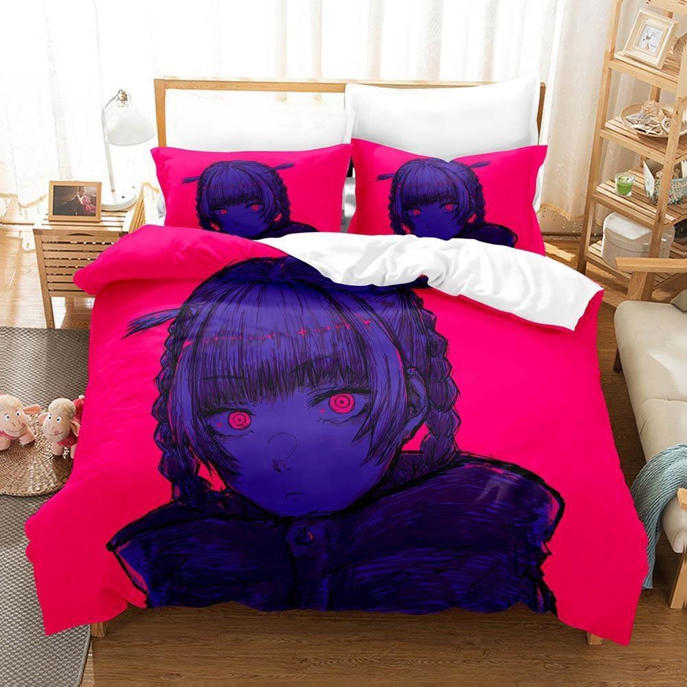 New 3D Printing Anime CALL OF THE NIGHT Bedding Set Single Twin Full Queen King Size Bed Set Adult Kid Bedroom Duvet Cover Sets
