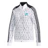 Adidas Neo Stand Collar Striped Zip Long Sleeve Jacket Women Jackets White FU3582