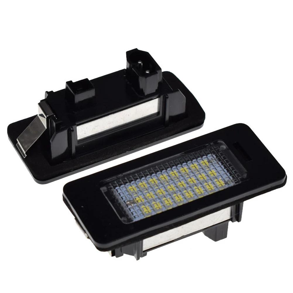 Car Led Number License Plate Light For BMW E90 E91 E92 E61 E60 E70 E71 For BMW E39 E60 License plate Light 6000k White No Error