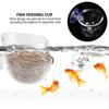 Small   Glass Plant Feeding Cup Fish Red Worm Feeder Cups for Aquarium(S)