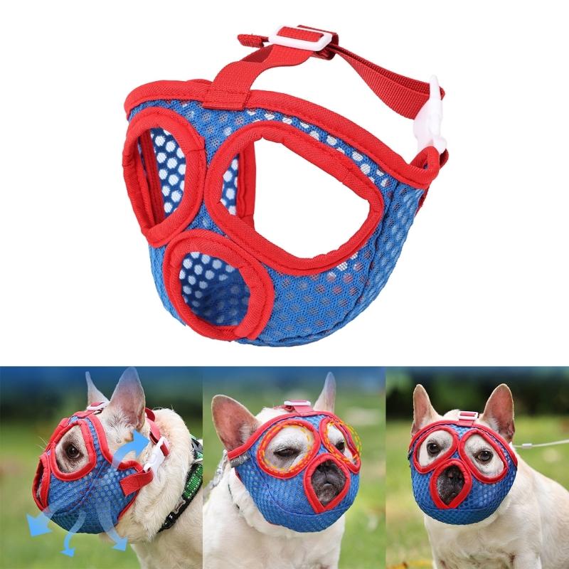 Short Snout Dog Muzzles Bulldog Muzzles For Short Snout Dog Bulldog Muzzles for Biting Muzzles for French Bulldog
