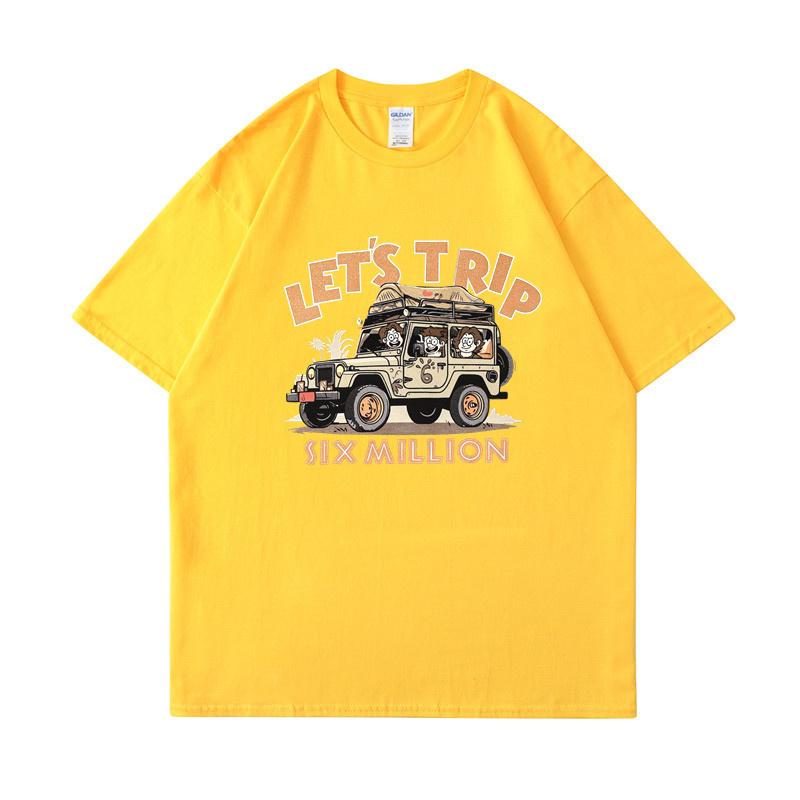 Sturniolo Triplets Let's Trip 6M Safari Hoodies Women Men Fashion Funny Casual  Y2Summer Cotton T-shirt