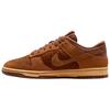Dunk Low Retro Premium Light British Tan Light Chocolate White Unisex IB7746-200