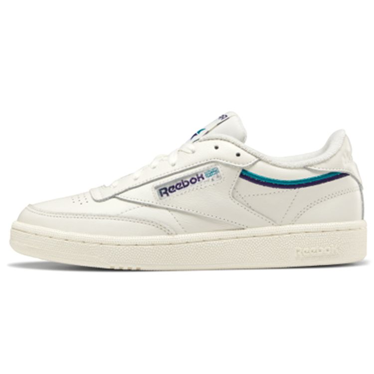 

Reebok Club C 85 Chalk Seaport Teal Женские кроссовки White Mystic-Orchid EF3487