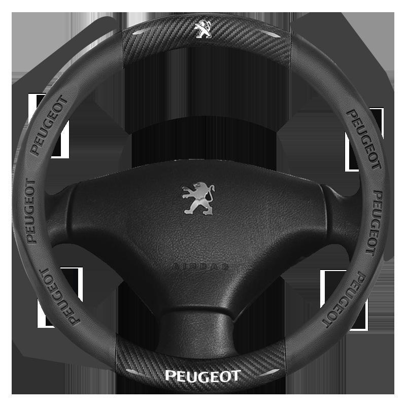 Peugeot Car Steering Wheel Cover for Models 206-508L, All Seasons