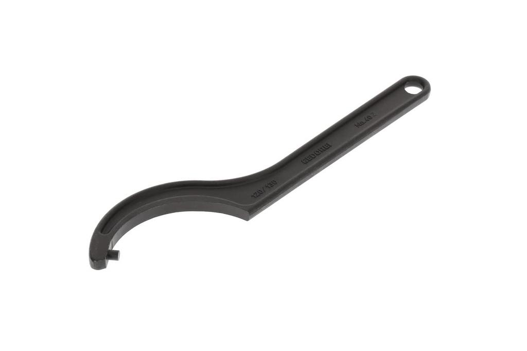 Gedore Hook Pin 6337630 Spanner, 120-130mm,