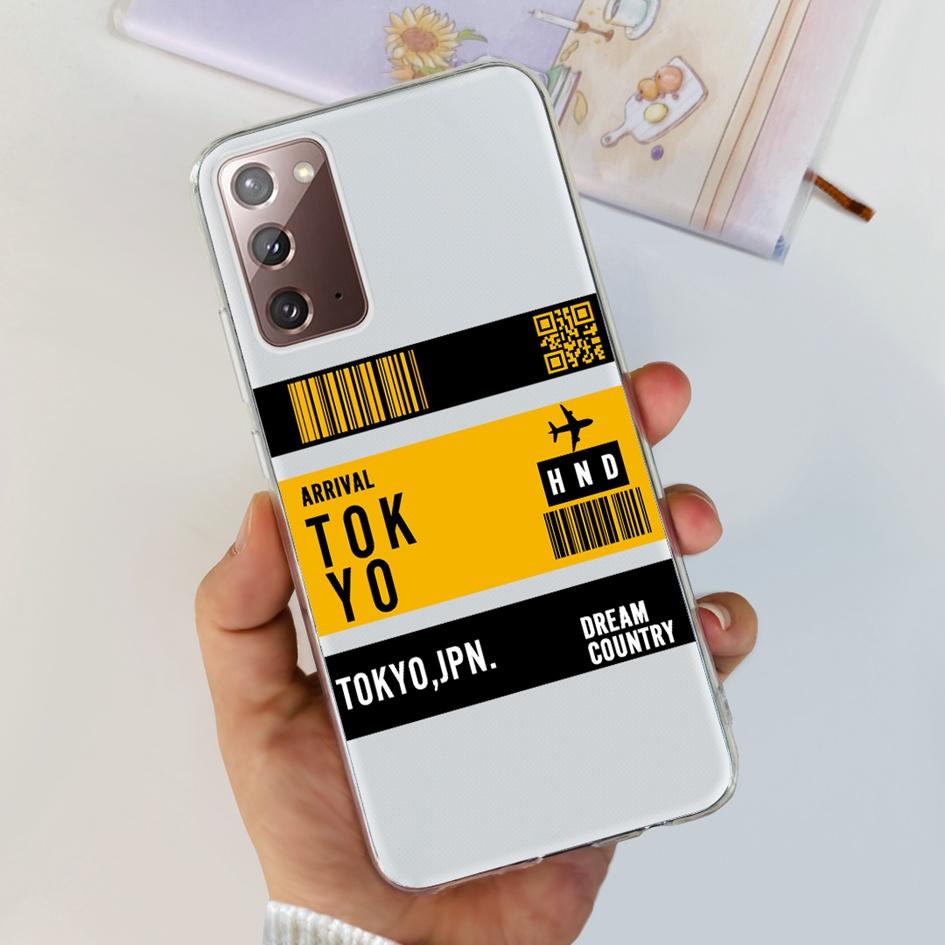 For Samsung Note 20 5G Case SM-N981B Popular Flower Slim Soft Silicone Phone Cover For Samsung Galaxy Note20 Ultra 5G Funda Capa