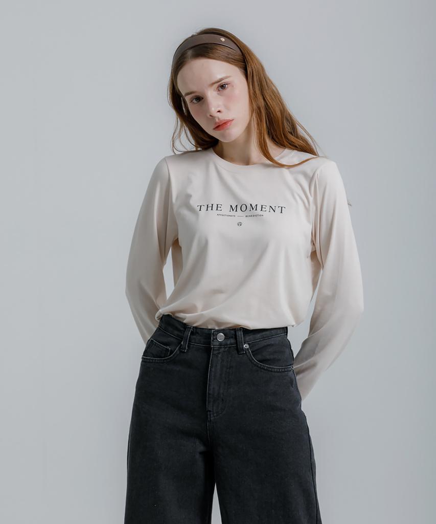 Eilubeu Moment Rayon Round Tee Aqits003D