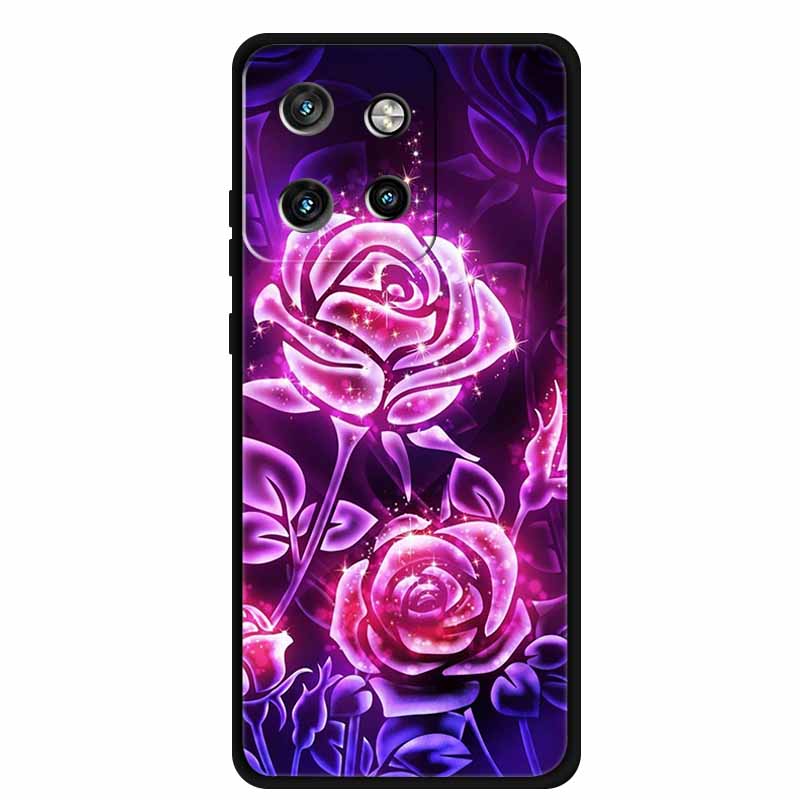 Soft Case For Motorola Moto G75 5G Cover Silicone Print Starry butterfly TPU Soft Phone Cases for Moto G75 Colorful TPU G75 Capa