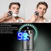 Men's Electric Mini Shaver, Dry and Wet Dual-use Shaver, LED Digital Display Rechargeable Car Shaver, Home Travel Shaver