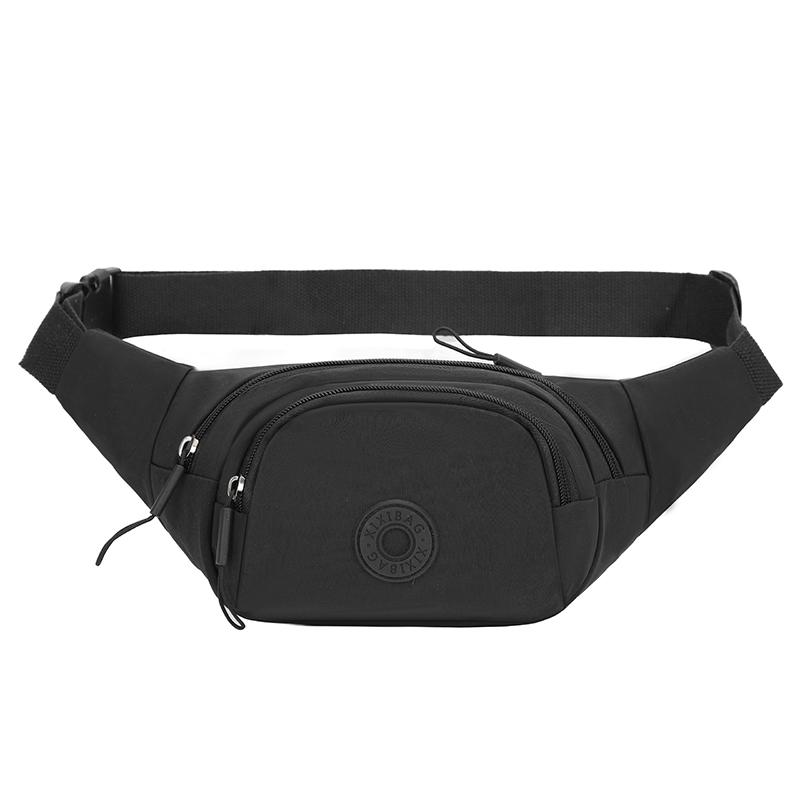 Lightweight Women's Outdoor Chest Bag – Rainproof Nylon Waist Pack for Hiking Running & Sports Use
