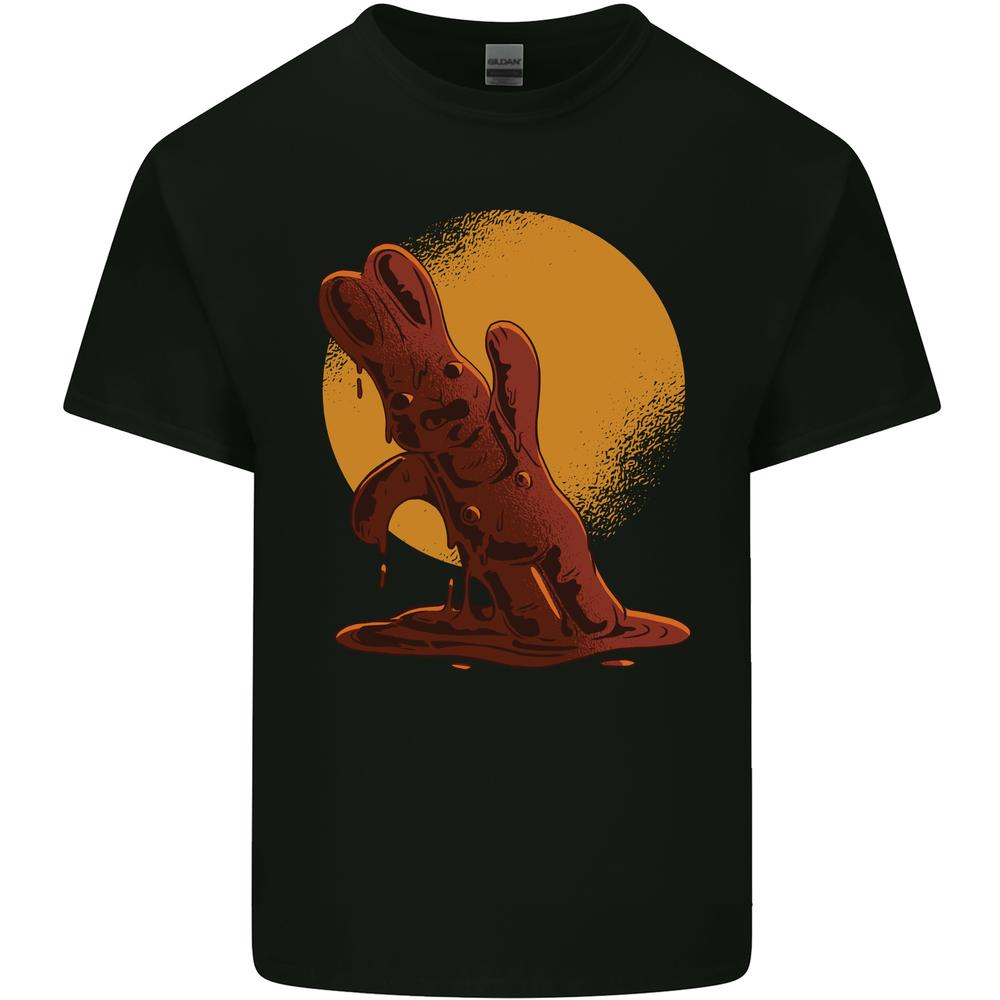 A Melting Chocolate Bunny Easter Kids T-shirt Boys Girls XXXXL