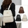 Woven Backpack Women Large Capacity Commuter Backpack Multifunctional Student Schoolbag
