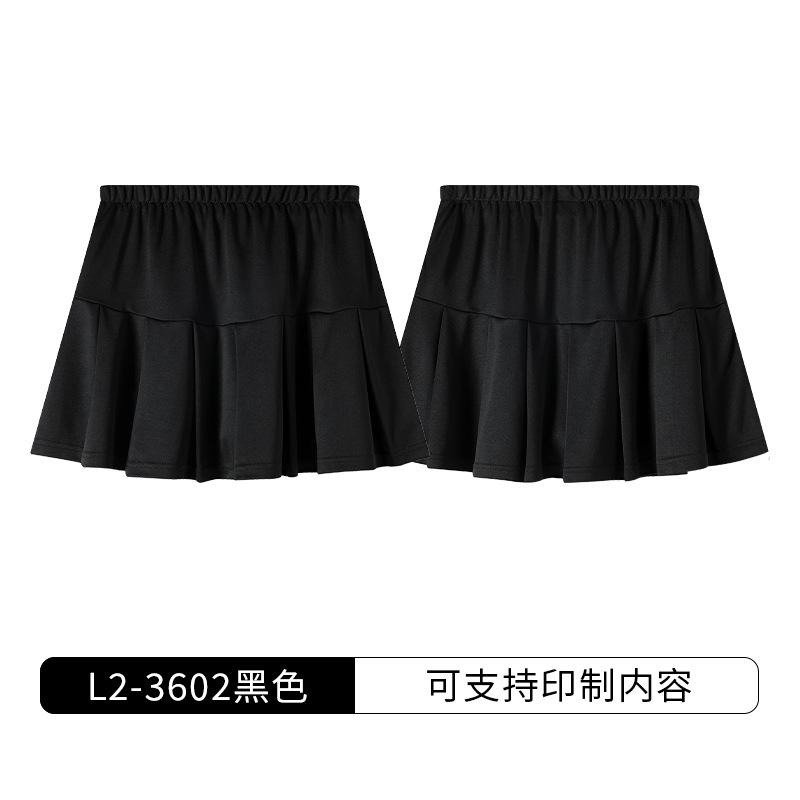 Anti-light sports short skirt pants women's summer high waist pleated skirt fitness badminton tennis skirt safety shorts