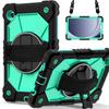 Armor Stand Case For Universal Samsung Tab A11 A9 8.7" SM-133 X135 X110 X115 X117 Rotating Cover Shoulder Strap