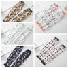 Sun Protection Ice Silk Sleeve Fingerless Summer Arm Cover Sunscreen Long Arm Sleeves  Driving