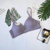 Wirefree Breathable Bra with Molded Cups - Comfortable, Plain, All-Season B Cup