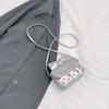 Today's popular bow exquisite mini square bag polka dot printing fashionable and beautiful shoulder messenger bag
