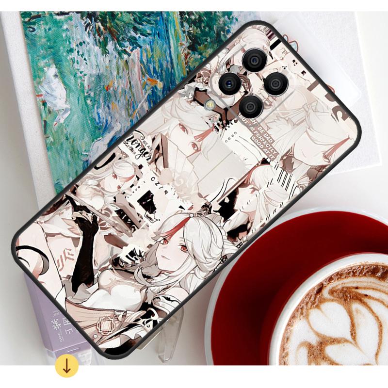 Genshin Impact NingGuang Case For Samsung Galaxy M20 M31 M16 M36 M56 M33 M53 M13 M12 M32 M52 M15 M55 M14 M35 M34 M54