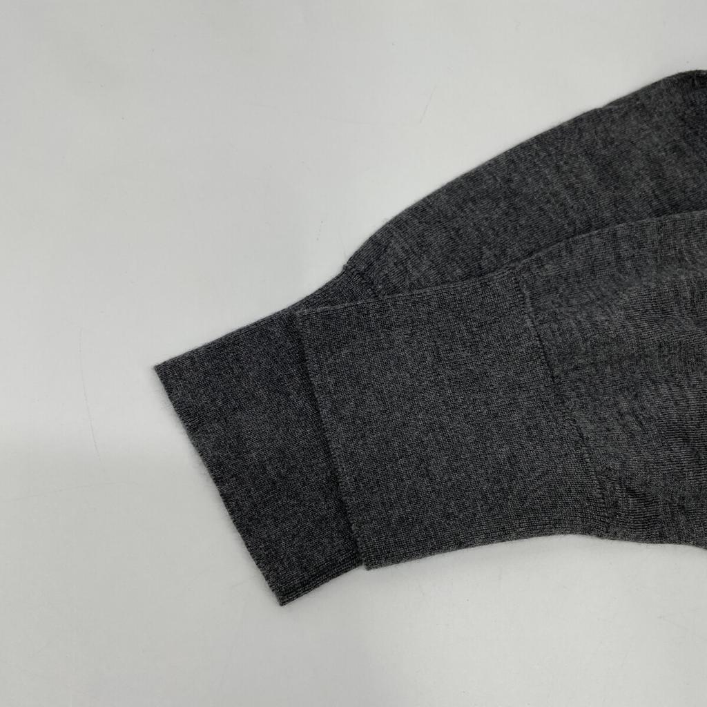 Loro Piana FAI1916 Wool Crew Neck Knit tops 54 grayUsed