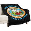 OM NOM Throw Blanket Nap Decorative Sofas Stuffeds For Decorative Sofa Blankets