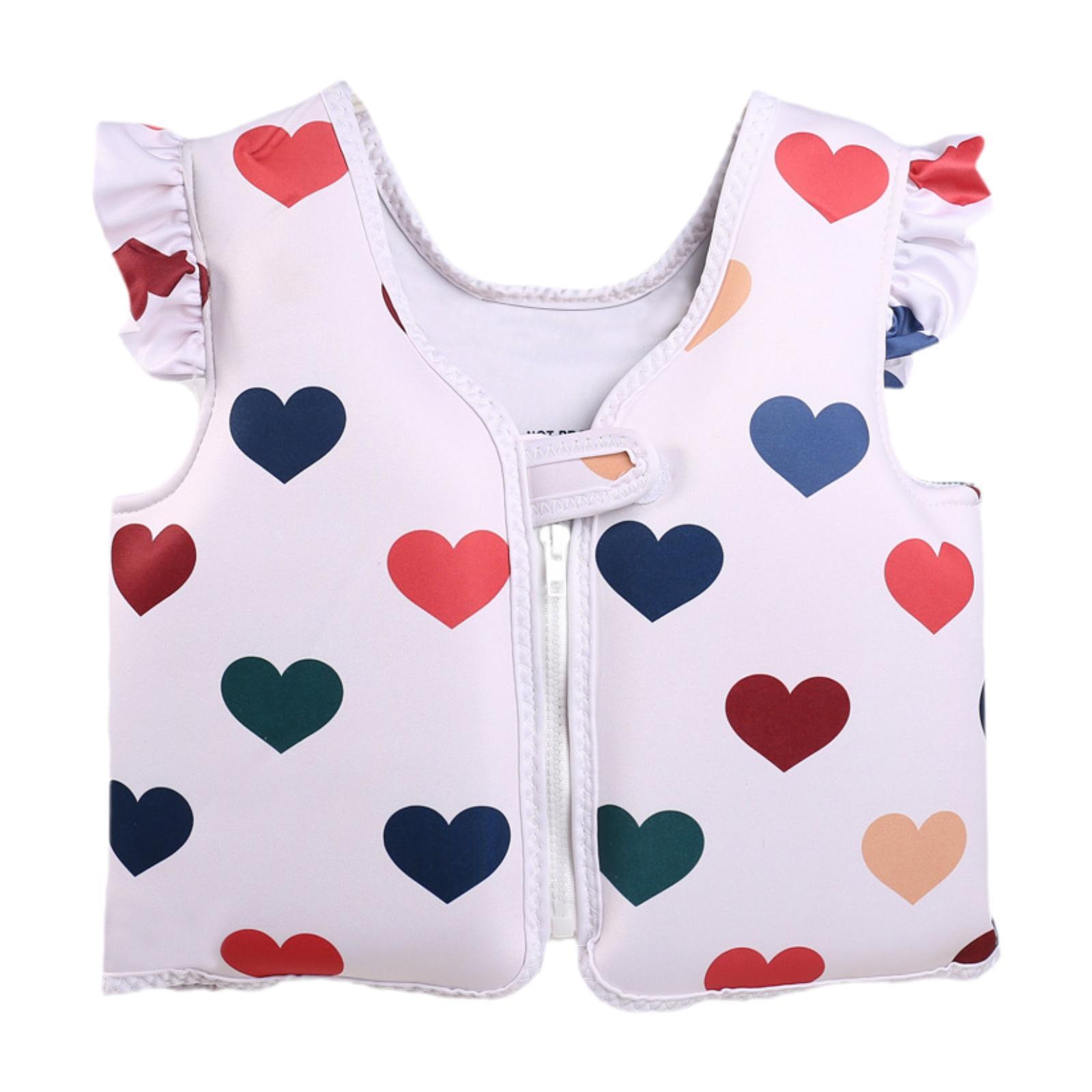 

Kids Swim Vest Swimming Flotation Device Float Swimsuit Front Zip Float Vest for Age 3-6 Rafting Water Sports Kayak Boat