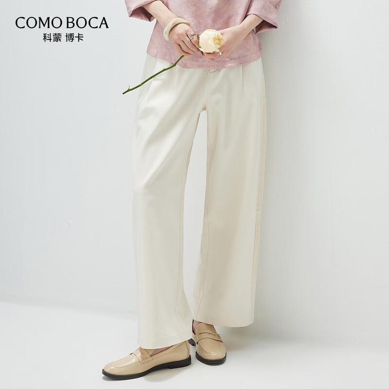 

Comonboca 2026 S/S Women s Lyocell Straight-Leg Casual Pants XL
