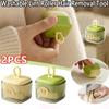 Portable Mini Roller Eliminator Brush Reusable Pet Hair Remover Clothes Hair Sticky Roller Hair Removal Washable