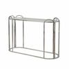 DKD Home Decor-Console DKD Home Decor Silver Metal Crystal 115.5 X 36.5 X 78 Cm