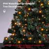 Christmas Tree Lights Christmas Lights Outdoor Indoor 400Led 9.84Ft 10 Lines Christmas Lights with 8 Modes and Timer, Fairy Tree Lights for Wedding