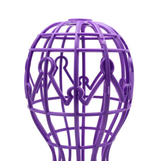 Holičský držák na paruku dutý bez uzlíků z umělé hmoty pro ženy na prodloužení vlasů stojan na paruku