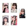 Set Photocard & Carte Postale du Groupe IVE Wonyoung Jang: Photocartes aléatoires, Cartes postales assorties, Petit design rond