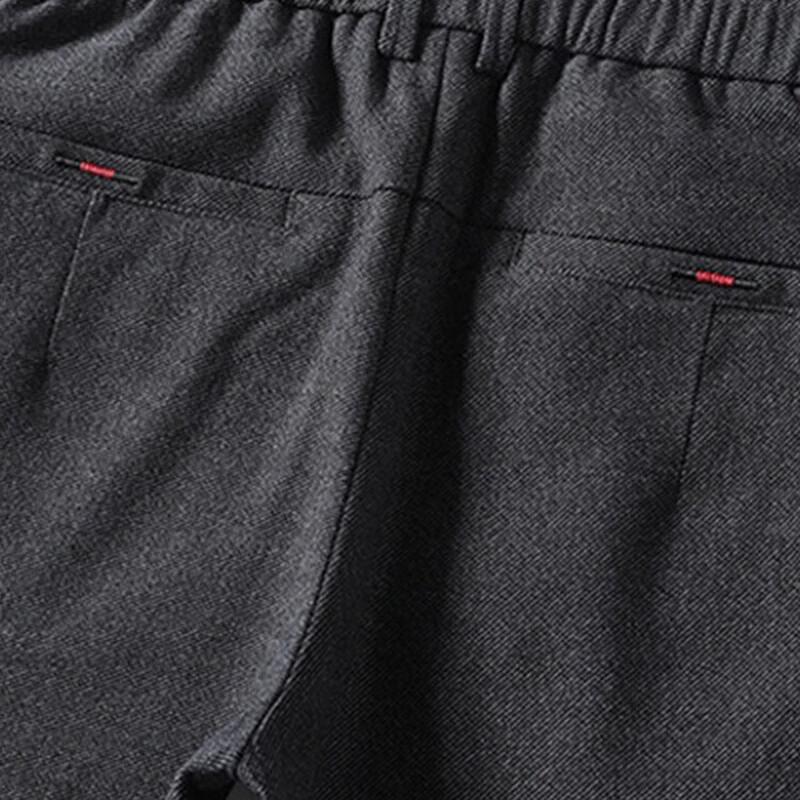 ROMON Men's Slim Straight Casual Pants