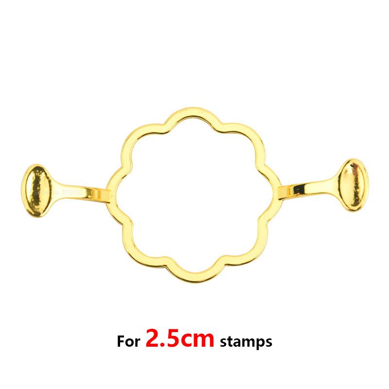 2/1pcs Wax Seal Stamp Molds Fixer Love Round Flower Shape DIY Tools Invitation Greeting Card Wedding Seals for 2.5cm Seal Stamp
