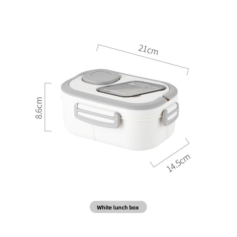 Microwave Safe Plastic Bento Box With Divider For Adults And Office Lunches