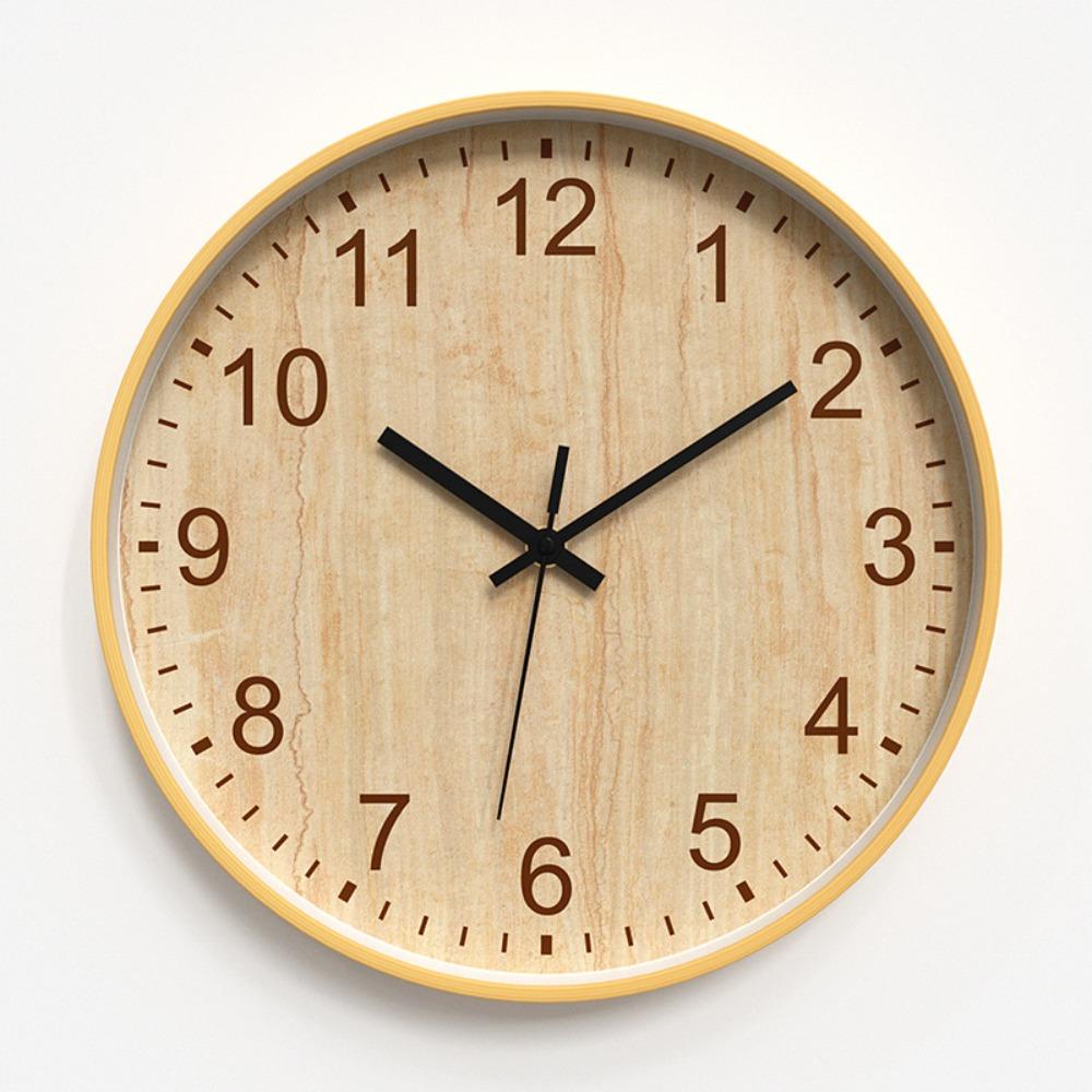

Colorful Silent Electronic Clock Non Ticking Quartz Clock Numeral Wall Clock Nursery Room Style 5
