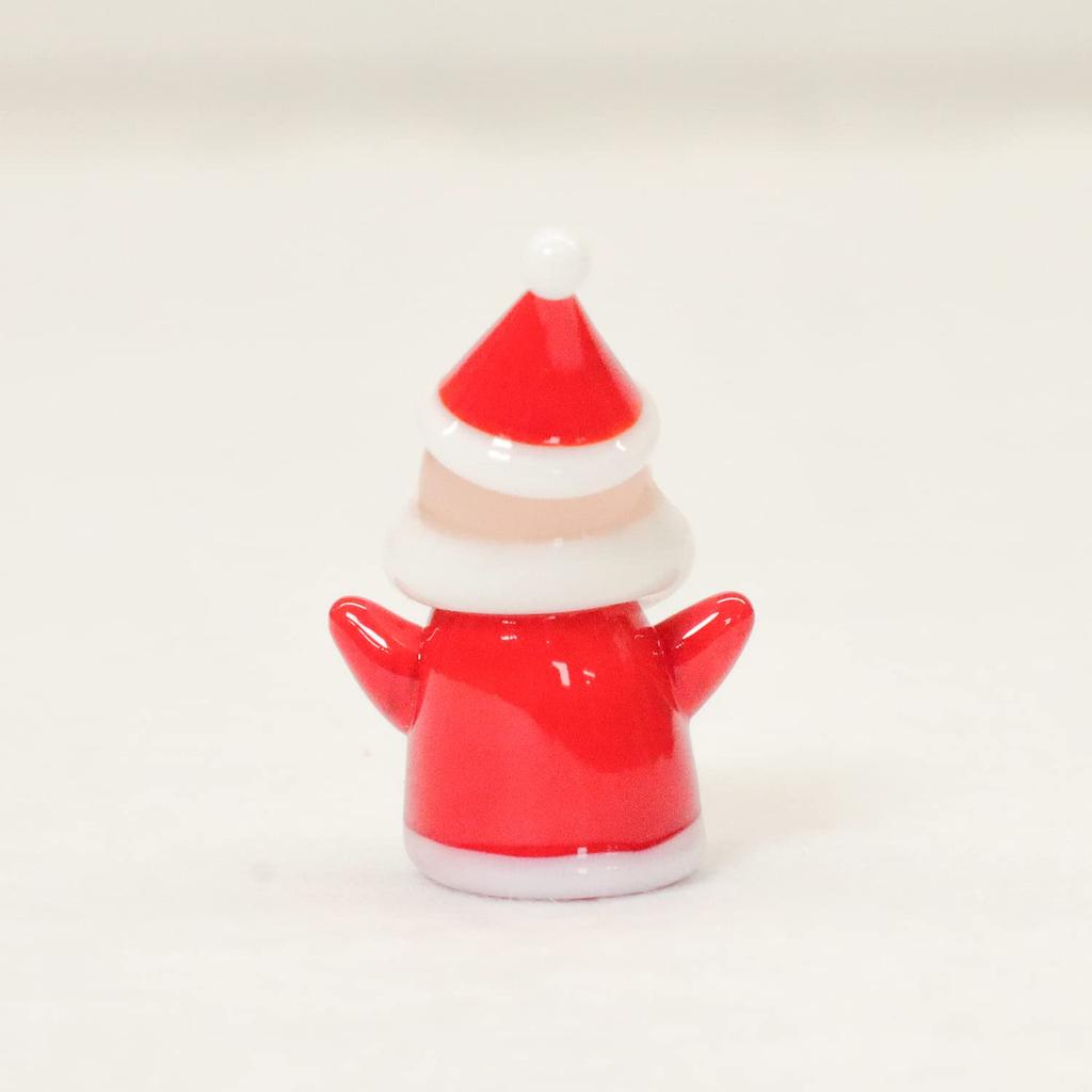 Castle Enterprise Cute Glass Craft Petit Series Set of 6 (Castle Enterprise) [Commercial Set] Santa,
