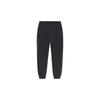 Li Ning Training Series Solid Color Fleece Cuffed Knitted Sports Pants Women Pants Black AKLRF64-1