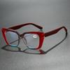 3214 Wide Edge Anti-Blue Glasses Men'S And Women'S Fashion Large Frame Square Frame High Definition Reading Glasses