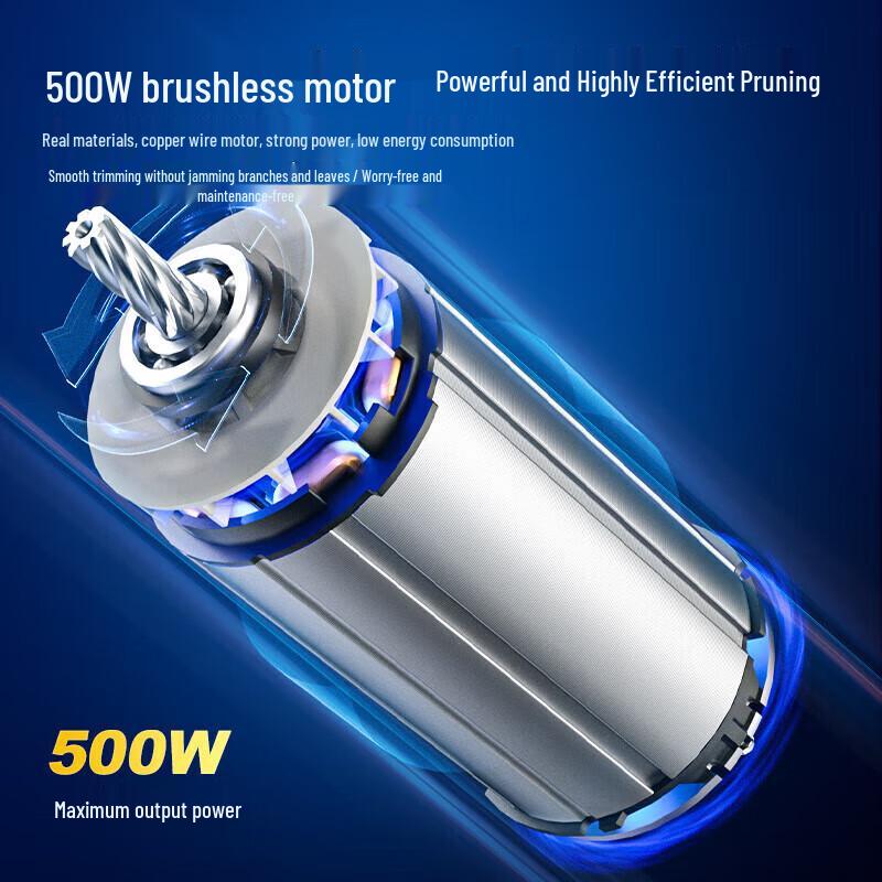 Dongcheng DCPR16351Z Snoeischaar op Accu, Borstelloos, CN-stekker (adapter meegeleverd)