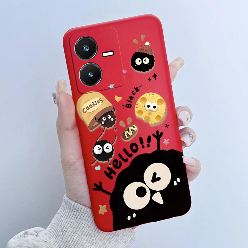Case For Vivo Y22 Y22s Y35 Cute Astronaut Panda Soft TPU Silicone Phone Cover For vivoY22s Y 22s V2206 V2207 Y 35 V2205 Coque