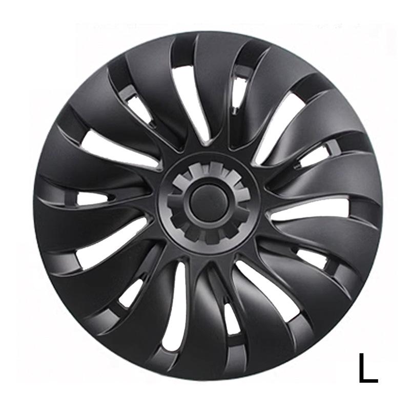Tesla Model Y 19" Wheel Covers - Full Edge Wrap, Scratch-Resistant, Guanqin