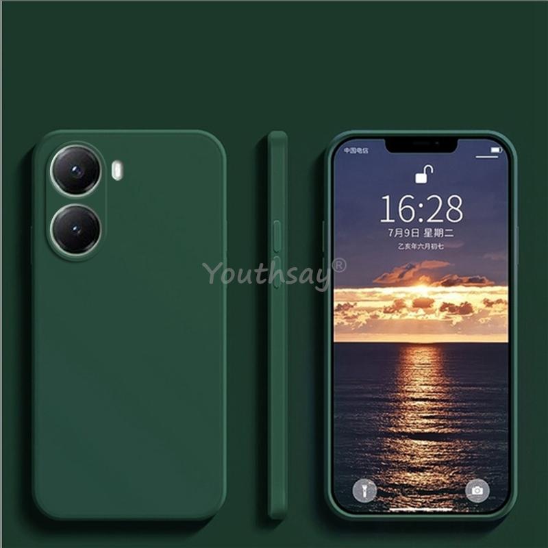 Für Xiaomi POCO X7 Pro Hülle Flüssigsilikon Plain Hülle POCO X7 Pro Hülle TPU Anti-Drop Telefonschutzhülle POCO X7 Pro Hülle
