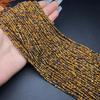 Natürlicher Gelber Tigerauge Facettierte Runde Perlen 2-3mm - Halbfabrikate Lose Perlen für DIY Schmuck
